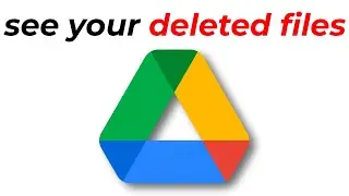 Как просмотреть удаленные файлы в Google Drive!