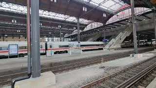 Germany High Speed Railway Inter City Express ICE Station Basel Switzerland 24 Januar 2026