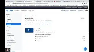 Disable Auto Delete   Zoom Cloud Recordings