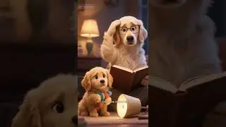 Golden Retriever Family Bedtime Chaos 🌙🐶 | Puppies vs Sleep