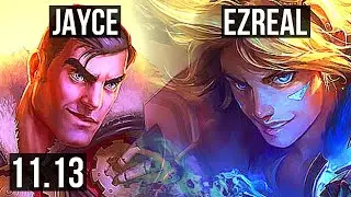 JAYCE vs EZREAL (MID) | Rank 4 Jayce, Rank 9, 5/2/9 | EUW Challenger | v11.13