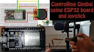 EVO Rage Gen2/Zhiyun Crane V2 Gimbal control using ESP32 board and joystick