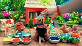 Tiny Spicy Prawn Kalia at Home || Bengali Style Prawn Curry || Mini Food Box || 2025