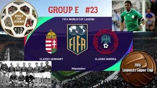 eFootball PES 2021 FIFA WORLD CUP LEGENDS GROUP D ClassicHungary#ClassicNigeria #23