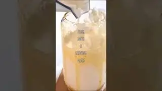 🍑 Peach yogurt smoothie 🍑 #recipe #peach #smoothie #yogurt #2024 #shorts