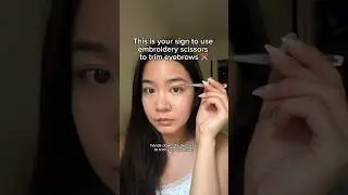 Как подстричь брови!!