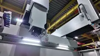 Accutex DS-2210X-2H Twin Head EDM CNC Die Sinker Demonstrates Independent Movement