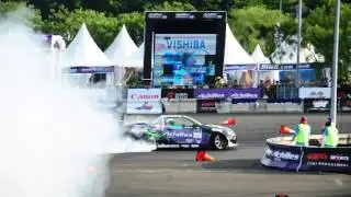 Formula Drift Indonesia 2012: Daigo Saito's 2nd Qualifying Run (94 pts)