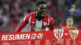 Resumen de Athletic Club vs Sevilla FC (2-0)