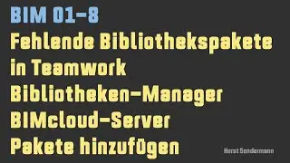 Archicad BIM 01-8 Teamwork + Fehlende Bibliothekspakete
