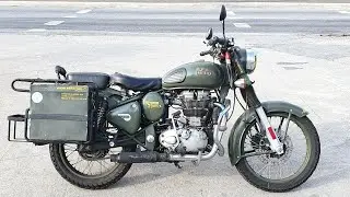 Rodolfinho da Z- Testando Royal Enfield Classic 500 Battle Green 2017.