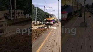 Historical regional electrical train approaching #shorts