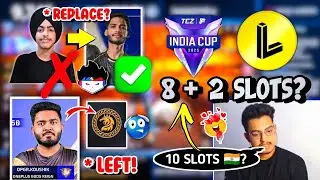 Is XDIVINE replace SIDAK for TSG? | 🚨 MALIK left 1+GDR 🤯 | 10 Slots from 🇮🇳 for Next OFFICIALS 😍