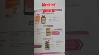 MANKIND GENERIC MEDICINE CATALOG