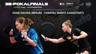 Shan Xiaona - Chantal Mantz I Finale 3B-Pokalfinals 2023 ttc berlin eastside - TSV Langstadt