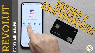 REVOLUT perfetta per CRIPTOVALUTE, ALL'ESTERO e per  GOOGLE PAY