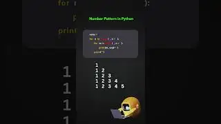 Number Pattern Python