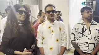 Tinaa Ghaai , Jhony Lever , Rupali Ganguly and Vikas Verma seen at Satish Shah prayer meet