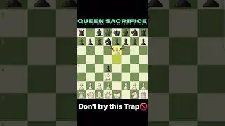 Win in 5 Moves | Queen Sacrifice🤯😱#chess #chessmemes