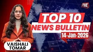 Top 10 Entertainment News | Golden Globes 2026, Prabhas Review, BTS Tour, Vijay Controversy