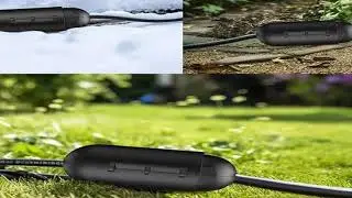 Outdoor Extension Cable Safety Cover, Waterproof Sealed and Weather Proof Electrical Connection Box