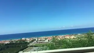 Driving through Calabria