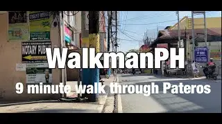 Walking in the Philippines - Pateros (HD)