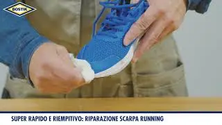 Riparare una scarpa running scollata con Bostik Fast Fix&sup2; Liquid Flex