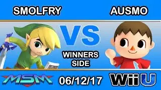 MSM 100 - LSD | SmolFry (Toon Link) Vs. AUSMO (Villager) Winners Side - Smash Wii U