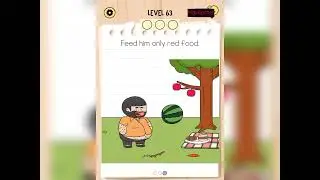Brain Test 5 level 63 all parts gameplay walkthrough solution 