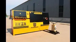 Develop Number two cnc rebar stirrup bending machine installation