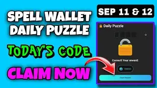 Spell Wallet Daily Puzzle Today 11 September | Spell Wallet Today Puzzle | Spell Wallet Secret Code