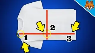 Ich falte T-Shirts in 2 SEKUNDEN mit DIESER Methode💥(GENIAL)🤯