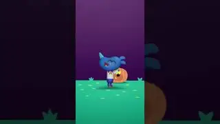 IT'S BEHIND YOU! 😮🤭 👻 Run, Squirrels #HeyDuggee #Claymation #Halloween #StopMotion #October #Spooky