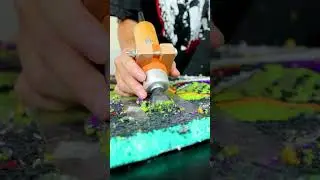Rug Tufting | The Simpson - Marge The Witch on Broomstick