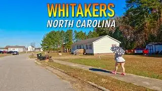 Whitakers North Carolina Driving Through