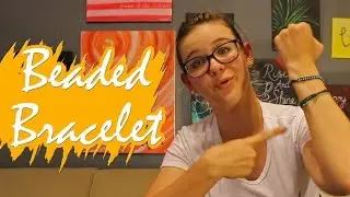 Kate Creates DIY Seed Beaded Bracelet