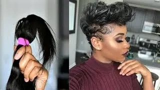 Short Hair Transformation #6 | Braid in Bundles | No glue No damage