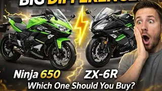 🔥 KAWASAKI NINJA 650 VS ZX-6R – WHICH ONE SHOULD YOU BUY IN USA?