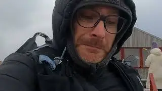 Winter swimming Bogense Denmark 3 degrees cold water