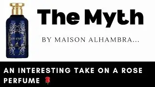 Middle Eastern Perfume Review|Maison Alhambra The Myth #middleeasternperfumes #alhambra #themyth
