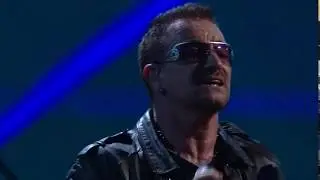 U2 perform 