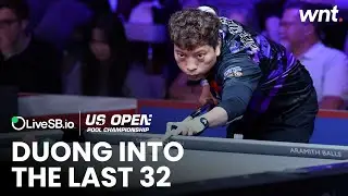 Duong Quoc Hoang reaches the last 32 | 2025 US Open Pool Championship