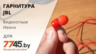 Наушники-гарнитура JBL T110 Видеоотзыв (обзор) Ивана