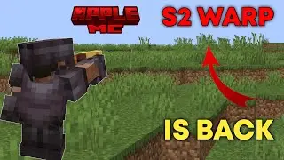 apple mc 🍎 Banana Realm 🍌  S2 Warp Is Back #minecraft #lifesteal