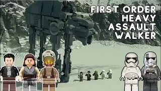First Order Heavy Assault Walker Lego Buildalong #lego   #starwarslego   #legostarwars  #starwars