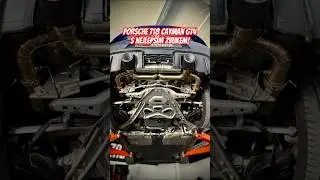 Porsche 718 Cayman GT4 s top zvukem! 💥🏁 | V&yacute;fuky Zajacović 🐰 | #porschegt4 #cars #exhaustsound 💪