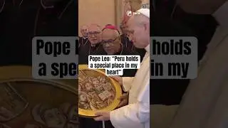 Pope Leo meets with the Peruvian Bishops at the end of their Ad Limina Visit
