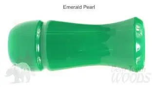 Emerald Pearl Finished Duck Call Blank - Bear Tooth Woods Acrylic
