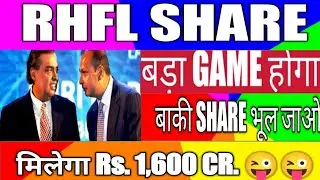 Reliance Home finance share latest news |  Reliance Home finance latest news |  rhfl share | stock